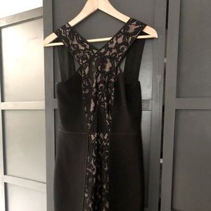 BCBG MaxAzria Lace inset LBD